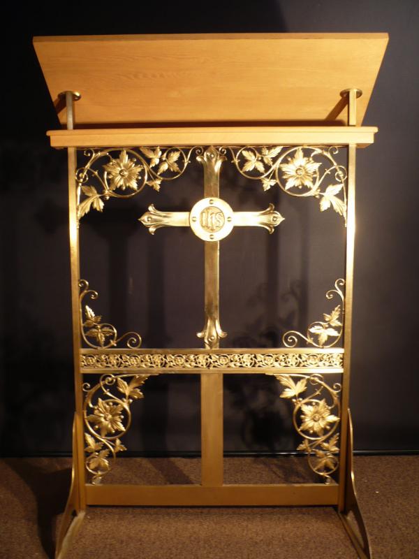 イタリア製説教台、宗教用品、宗教道具、置物　LCJ 0135（2）