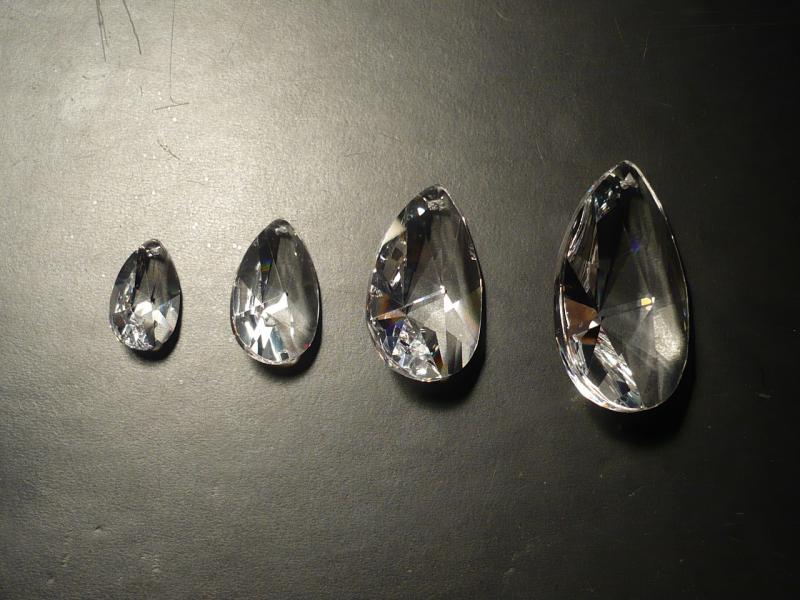 クリスタルパーツ　Asfour crystal　CRP A873/38　Asfour Almond（2）