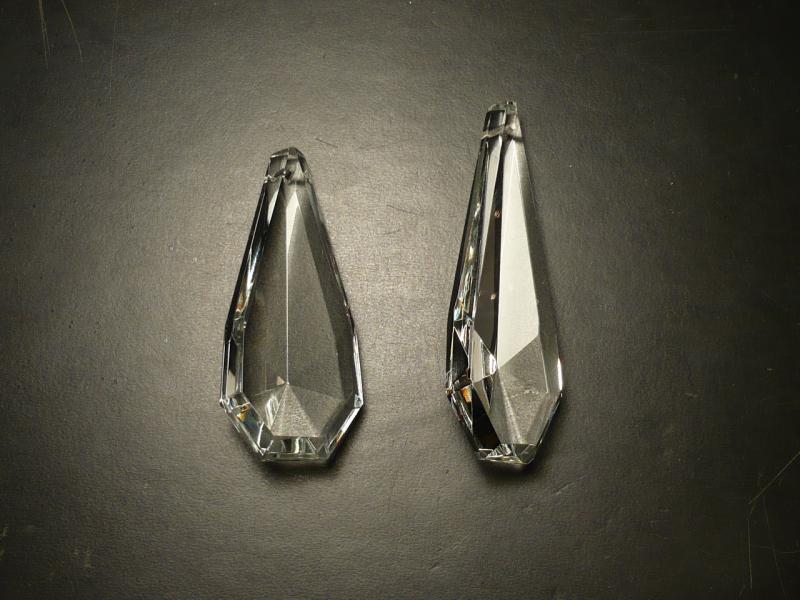 クリスタルパーツ　Low cut crystal　CRP 8040/89　Square almond（2）