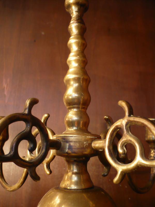 イタリア製真鍮燭台 キャンドルホルダー、キャンドルスタンド　LCM 2375（2）
