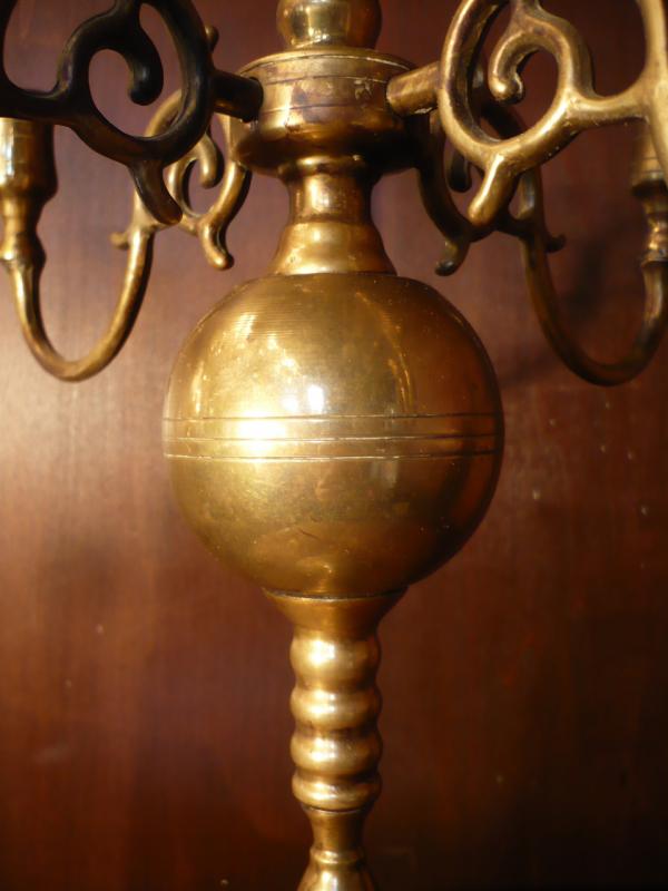 イタリア製真鍮燭台 キャンドルホルダー、キャンドルスタンド　LCM 2375（3）