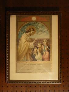 French religious certificate