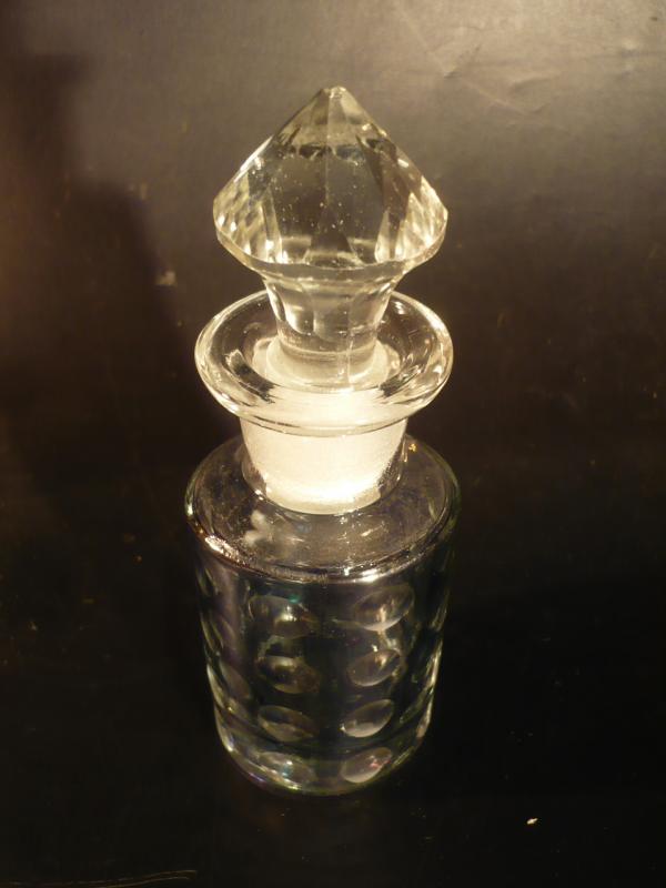 ボヘミアングリーンカットガラス香水ビン　LCM 3109（2）