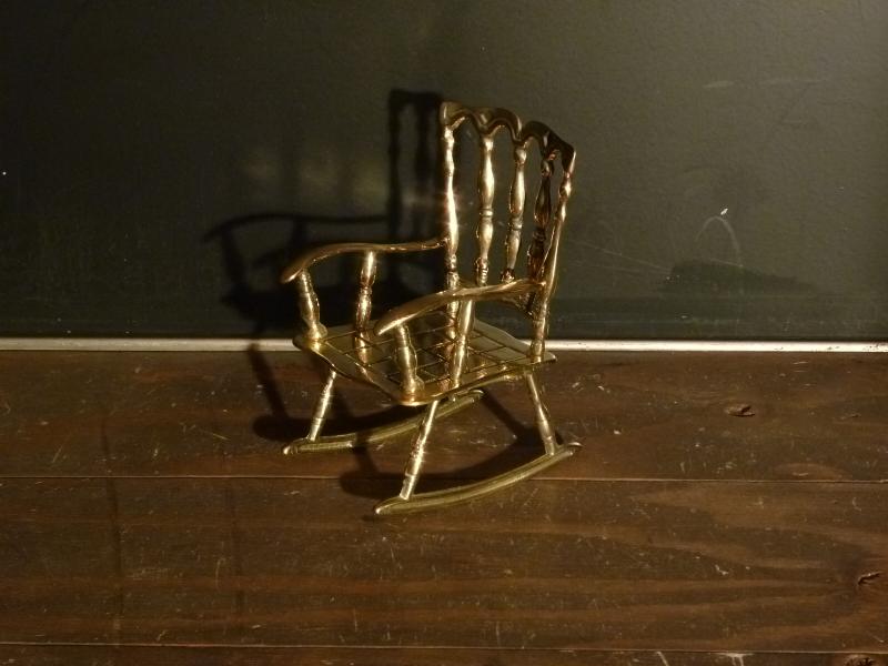 Brass chair