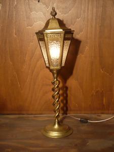 French brass lantern table lamp 1灯