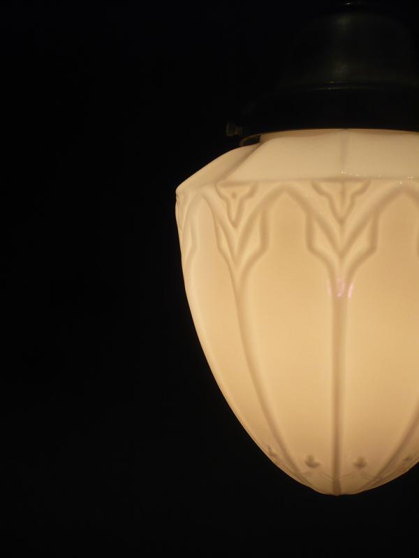 ガラスシェードペンダントライト　小型ペンダント照明　玄関照明　BCH 0027（4）