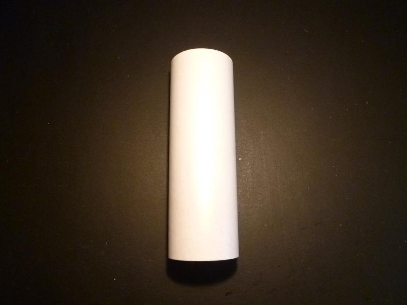 Paper socket cover White