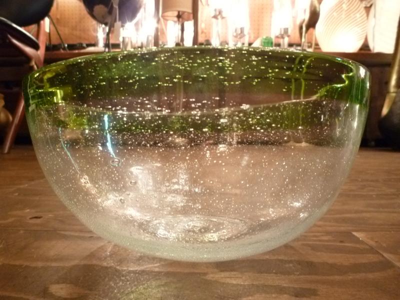 イタリアムラノガラス（ヴェネツィアングラス）製　ガラスオブジェ　調度品　灰皿　USM 1272（2）