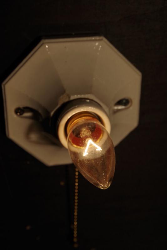 磁器製ウォールブラケット、壁ブラケット照明、ウォールランプ、ライト、レトロ照明　LCB 0337（4）
