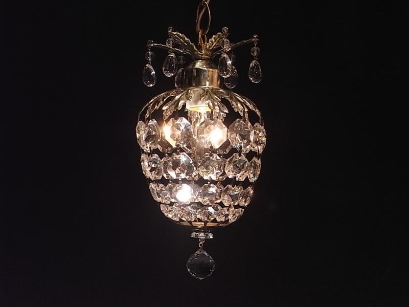 gold grape chandelier 1灯（残り1点！）