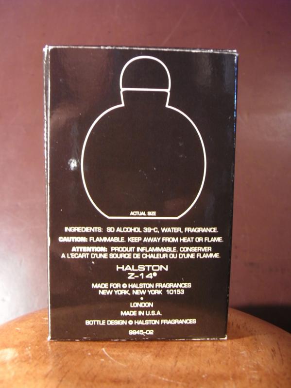 HALSTON香水瓶、ミニチュア香水ボトル、ミニガラスボトル、サンプルガラス瓶　BCM 0043（6）