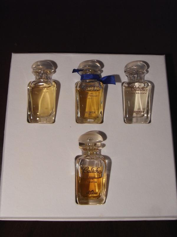 Hermès/Calèche香水瓶、ミニチュア香水ボトル、ミニガラスボトル、サンプルガラス瓶　BCM 0044（2）