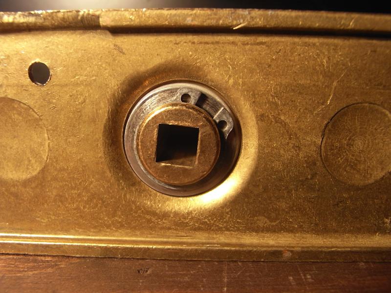 アンティークレバーハンドル　真鍮ドア取っ手　家具パーツ　LCM 5317（6）