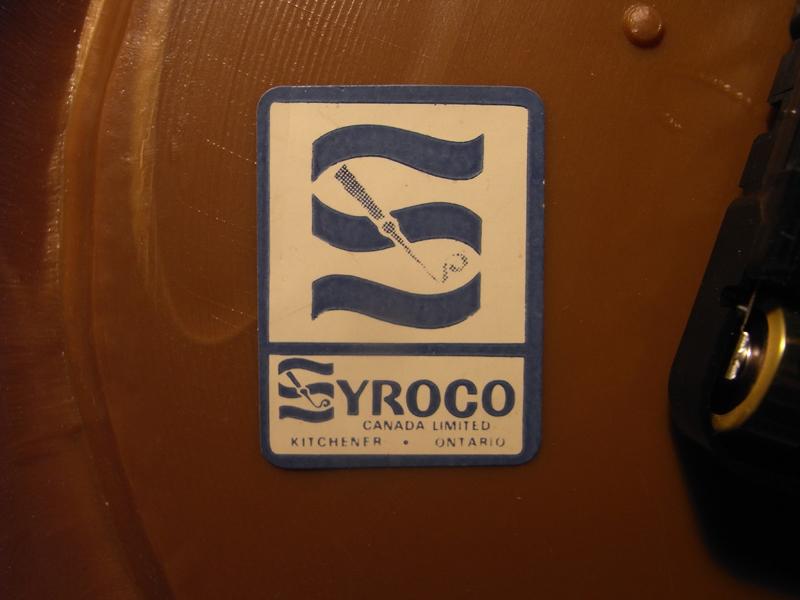 SYROCO社製インテリア時計、レトロ壁掛時計　LCM 5347（6）