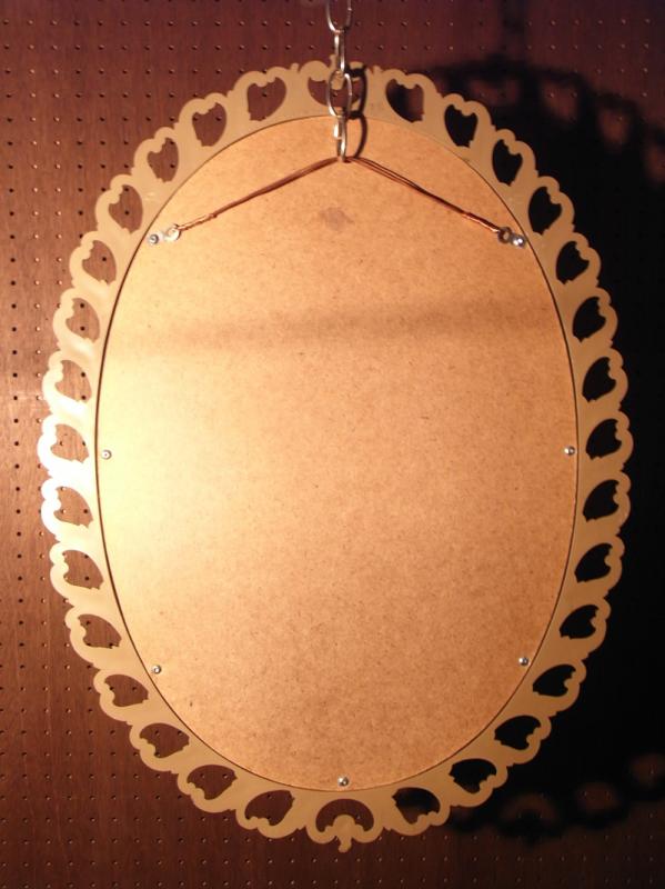 インテリア壁掛け鏡、アンティークミラー、ウォールミラー　LCK 0550（6）