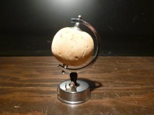 silver globe pincushion