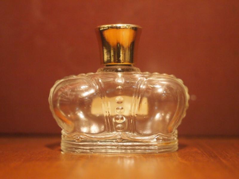 PRINCE MATCHABELLI GOLDEN AUTUMNヴィンテージ王冠香水瓶、ミニチュア香水ボトル、ミニガラスボトル、サンプルガラス瓶　LCC 0904（3）