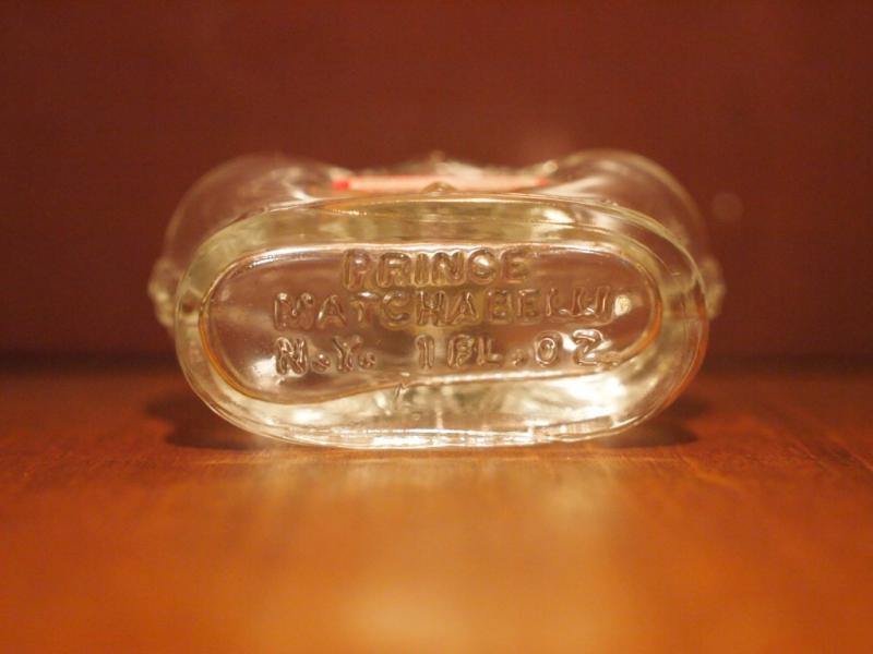 PRINCE MATCHABELLI GOLDEN AUTUMNヴィンテージ王冠香水瓶、ミニチュア香水ボトル、ミニガラスボトル、サンプルガラス瓶　LCC 0904（4）