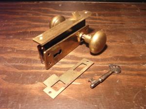 brass door knob SET