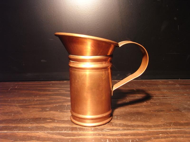 イタリア製アンティーク真鍮製水差し カルトン 花器 花瓶 Lcm 4901
