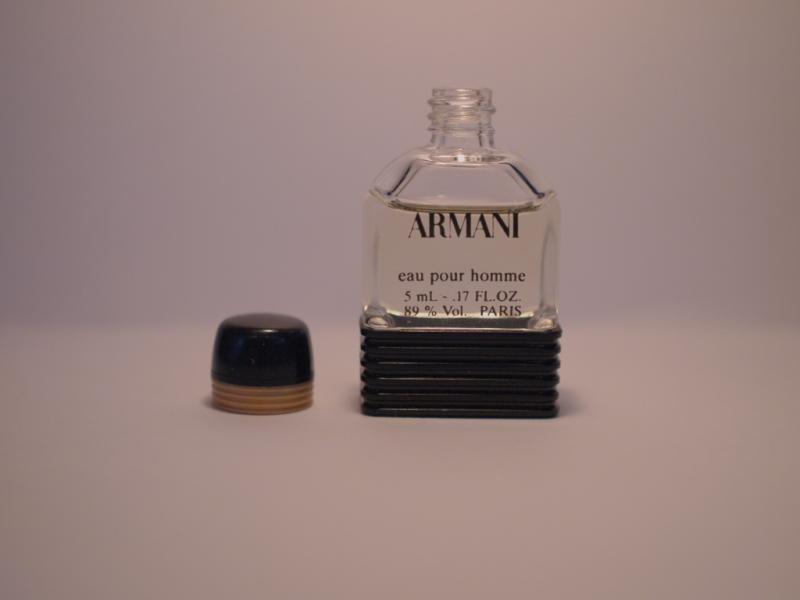 ARMANI/Eau pour homme香水瓶、ミニチュア香水ボトル、ミニガラスボトル、サンプルガラス瓶　LCC 0077（6）