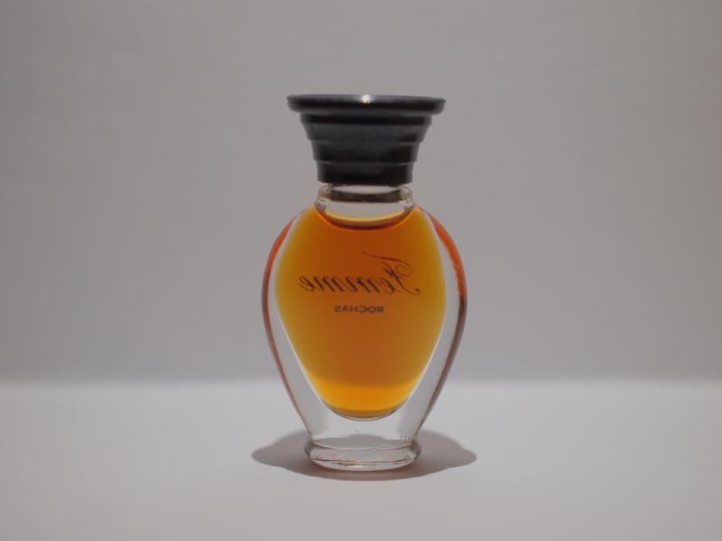 ROCHAS/Femme/1944〜香水瓶、ミニチュア香水ボトル、ミニガラスボトル、香水ガラス瓶　LCC 0146（4）