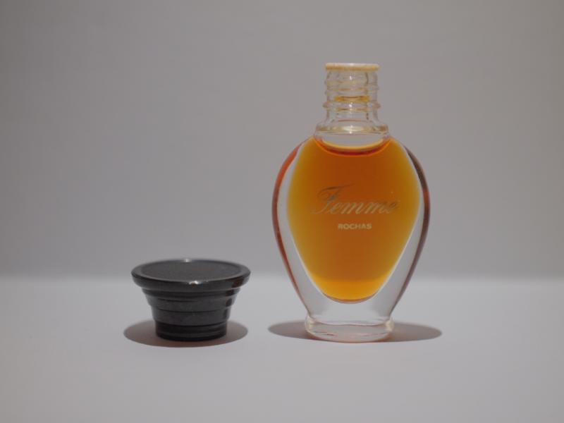 ROCHAS/Femme/1944〜香水瓶、ミニチュア香水ボトル、ミニガラスボトル、香水ガラス瓶　LCC 0146（6）