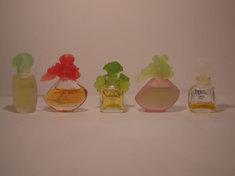 GRES香水瓶、ミニチュア香水ボトル、ミニガラスボトル、サンプルガラス瓶　LCC 0208（5）