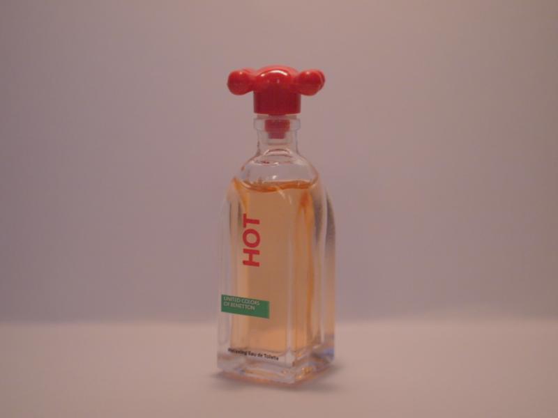 BENETTON/BENETTON HOT mini香水瓶、ミニチュア香水ボトル、ミニガラスボトル、香水ガラス瓶　LCC 0316（2）