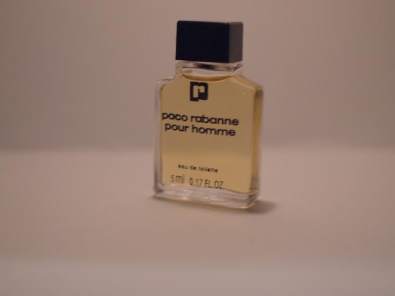 Paco Rabanne/Paco Rabanne Pour Homme香水瓶、ミニチュア香水ボトル、ミニガラスボトル、サンプルガラス瓶　LCC 0323（2）