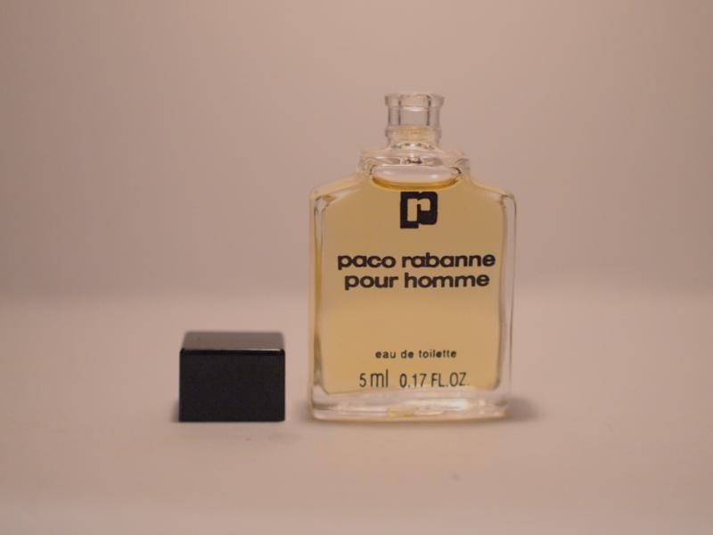 Paco Rabanne/Paco Rabanne Pour Homme香水瓶、ミニチュア香水ボトル、ミニガラスボトル、サンプルガラス瓶　LCC 0323（6）