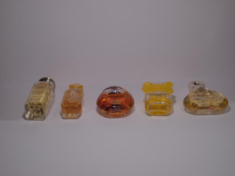 香水瓶、ミニチュア香水ボトル、ミニガラスボトル、サンプルガラス瓶　LCC 0356（5）