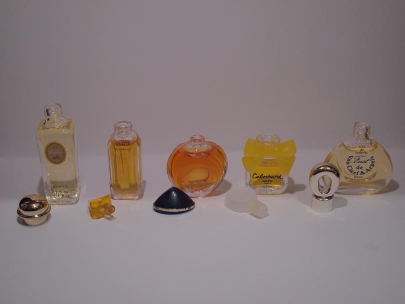 香水瓶、ミニチュア香水ボトル、ミニガラスボトル、サンプルガラス瓶　LCC 0356（6）
