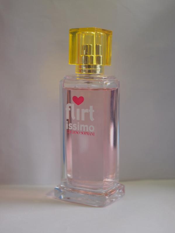 LUCIANO SOPRANI/flirt issimo香水瓶、ミニチュア香水ボトル、ミニガラスボトル、サンプルガラス瓶　LCC 0359（2）