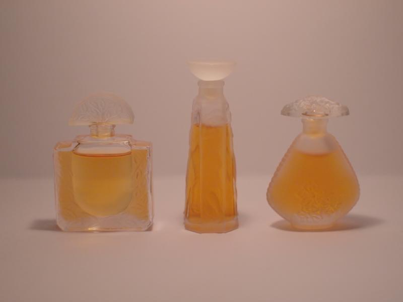 LALIQUE香水瓶、ミニチュア香水ボトル、ミニガラスボトル、サンプルガラス瓶　LCC 0395（5）