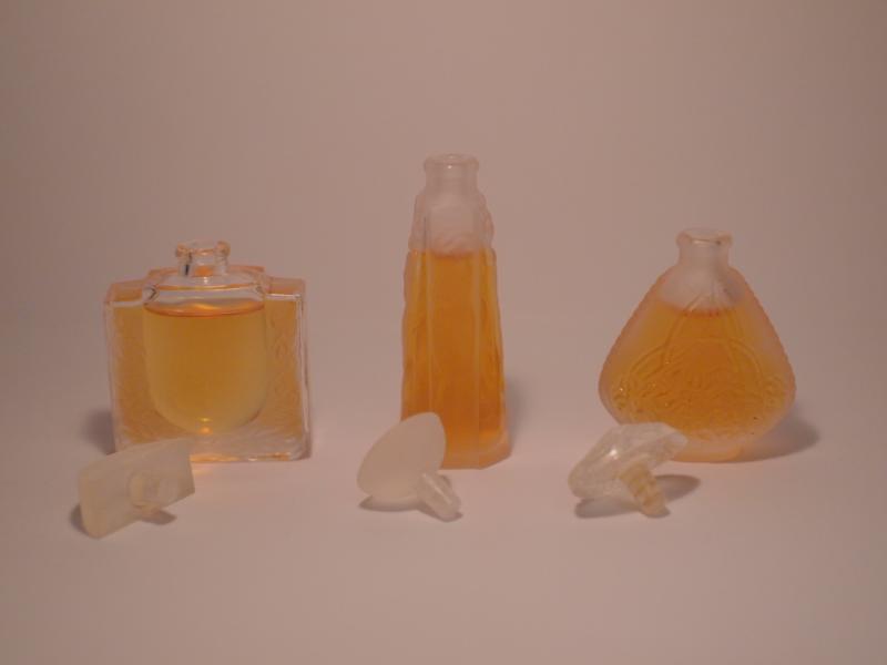 LALIQUE香水瓶、ミニチュア香水ボトル、ミニガラスボトル、サンプルガラス瓶　LCC 0395（7）