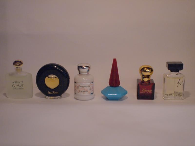 香水瓶、ミニチュア香水ボトル、ミニガラスボトル、サンプルガラス瓶　LCC 0419（4）