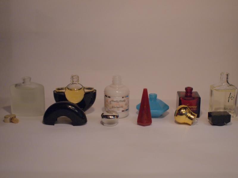 香水瓶、ミニチュア香水ボトル、ミニガラスボトル、サンプルガラス瓶　LCC 0419（7）