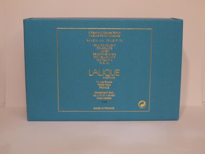 LALIQUE香水瓶、ミニチュア香水ボトル、ミニガラスボトル、サンプルガラス瓶　LCC 0429（2）