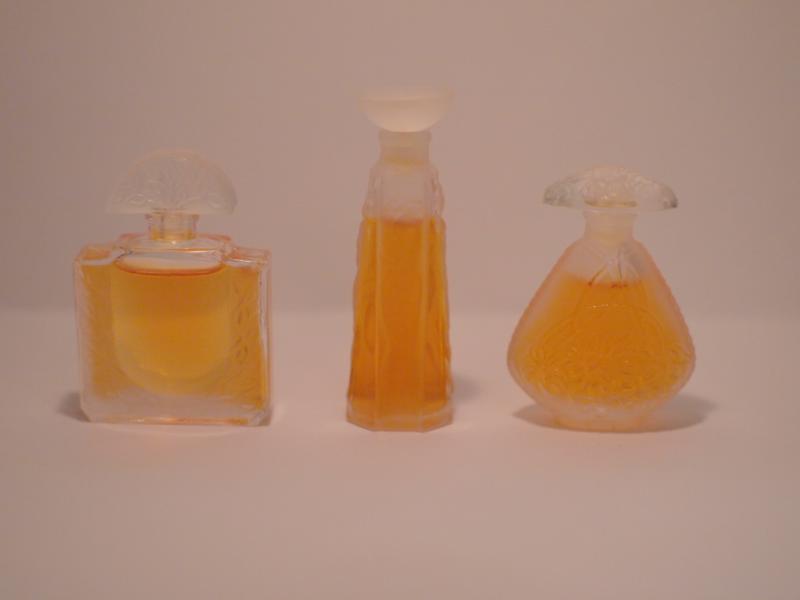 LALIQUE香水瓶、ミニチュア香水ボトル、ミニガラスボトル、サンプルガラス瓶　LCC 0429（4）