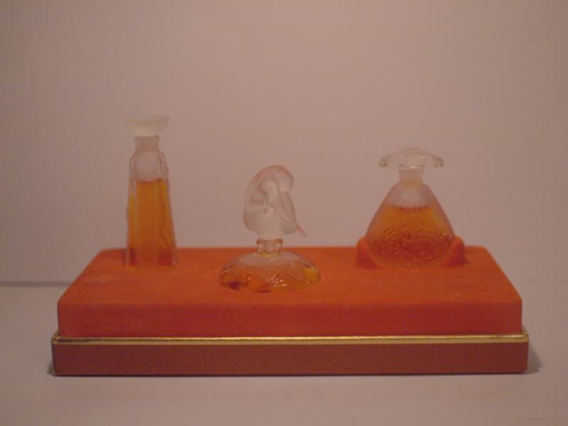 LALIQUE香水瓶、ミニチュア香水ボトル、ミニガラスボトル、サンプルガラス瓶　LCC 0430（3）
