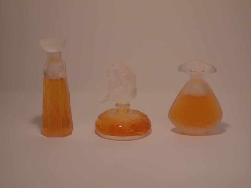 LALIQUE香水瓶、ミニチュア香水ボトル、ミニガラスボトル、サンプルガラス瓶　LCC 0430（5）