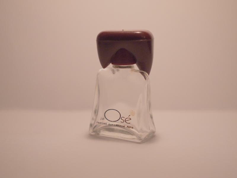 J'ai Osé (orig. by Guy Laroche)/J'ai Osé香水瓶、ミニチュア香水ボトル、ミニガラスボトル、サンプルガラス瓶　LCC 0497（2）