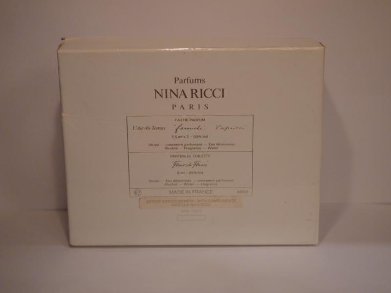 NINA RICCI香水瓶、ミニチュア香水ボトル、ミニガラスボトル、サンプルガラス瓶　LCC 0634（3）