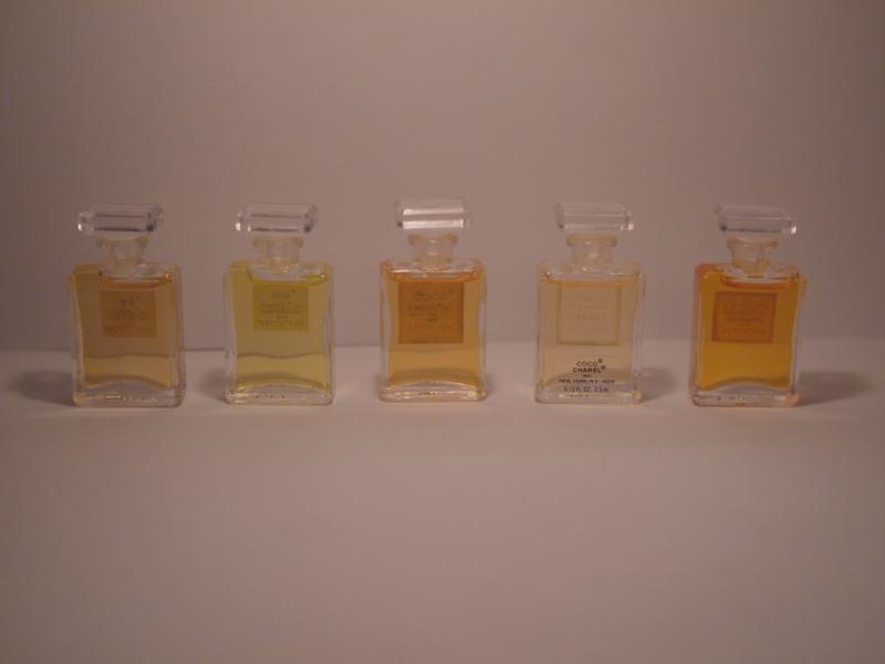 香水瓶、ミニチュア香水ボトル、ミニガラスボトル、サンプルガラス瓶　LCC 0675（4）