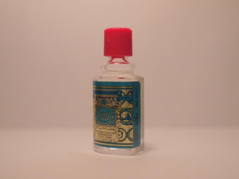 4711/4711 Echt Kölnisch Wasser香水瓶、ミニチュア香水ボトル、ミニガラスボトル、サンプルガラス瓶　LCC 0715（2）