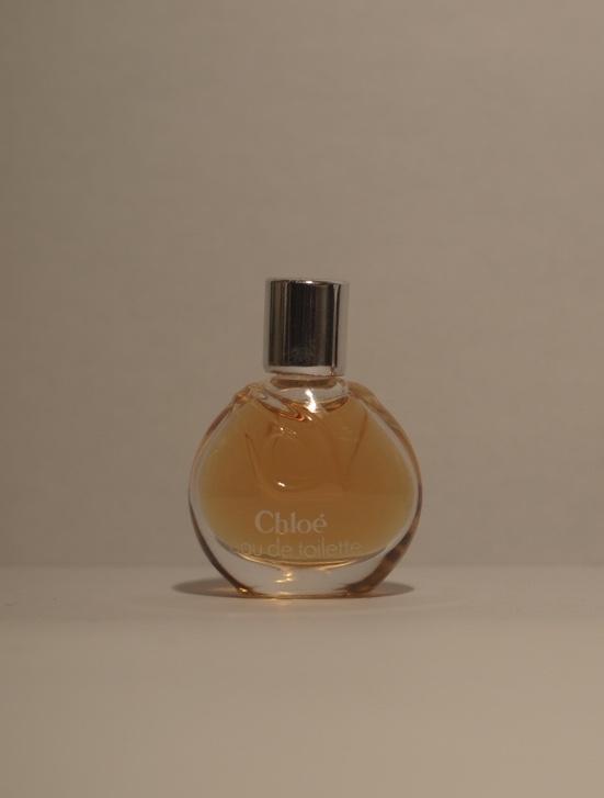 French glass perfume bottle