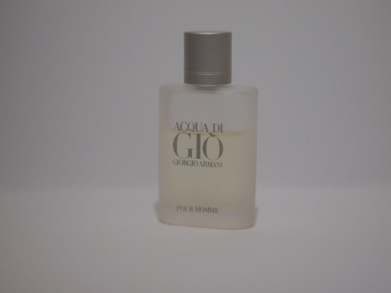 Giorgio Armani/Acqua di Giò pour Homme香水瓶、ミニチュア香水ボトル、ミニガラスボトル、サンプルガラス瓶　LCC 0769（2）