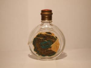 German glass perfume bottle