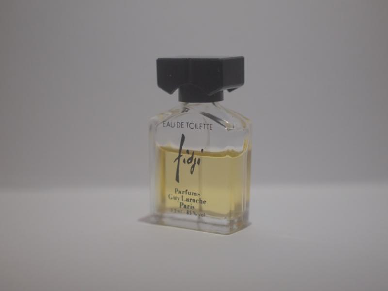Guy Laroche/FIDJI香水瓶、ミニチュア香水ボトル、ミニガラスボトル、サンプルガラス瓶　LCC 0882（2）